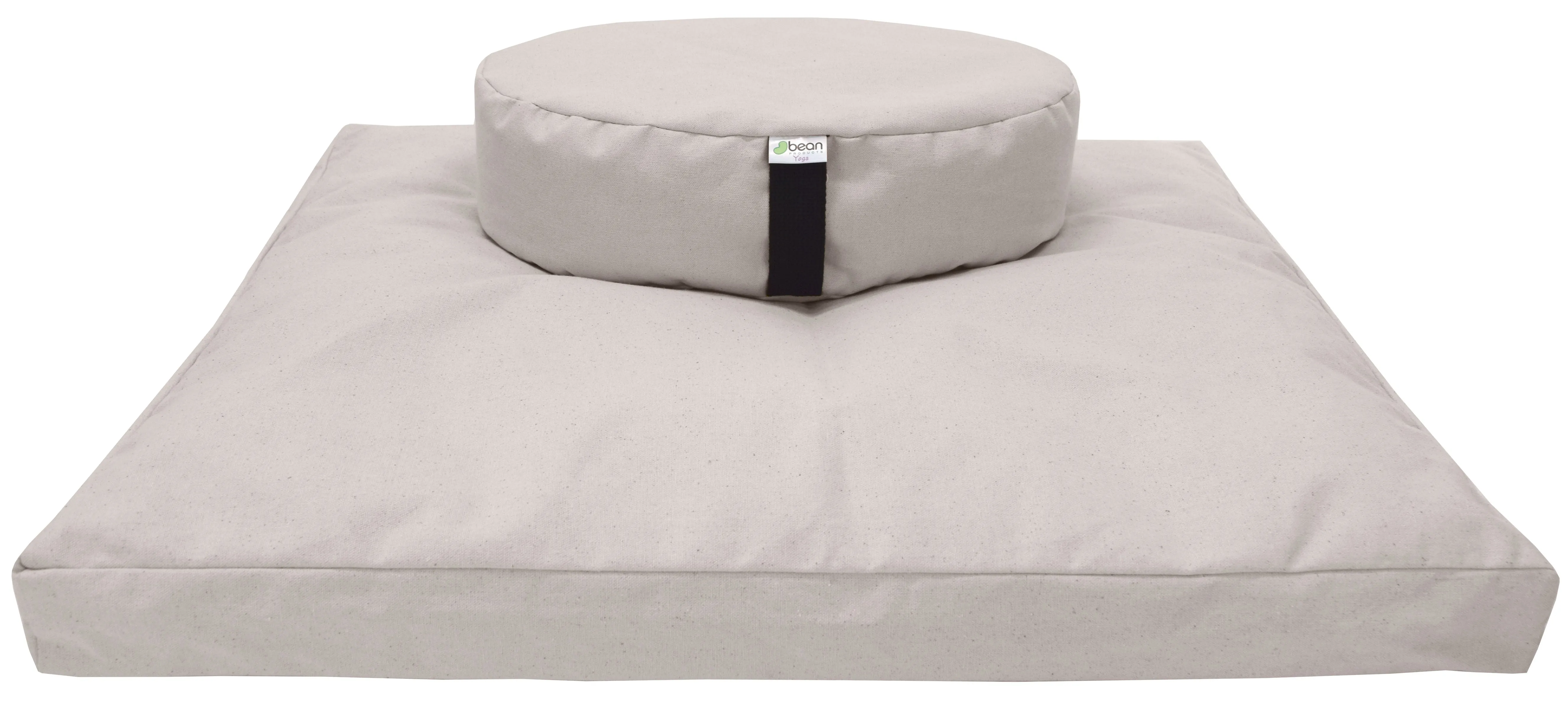 Zafu and Zabuton Meditation Cushion Set - Cotton ..Made in USA