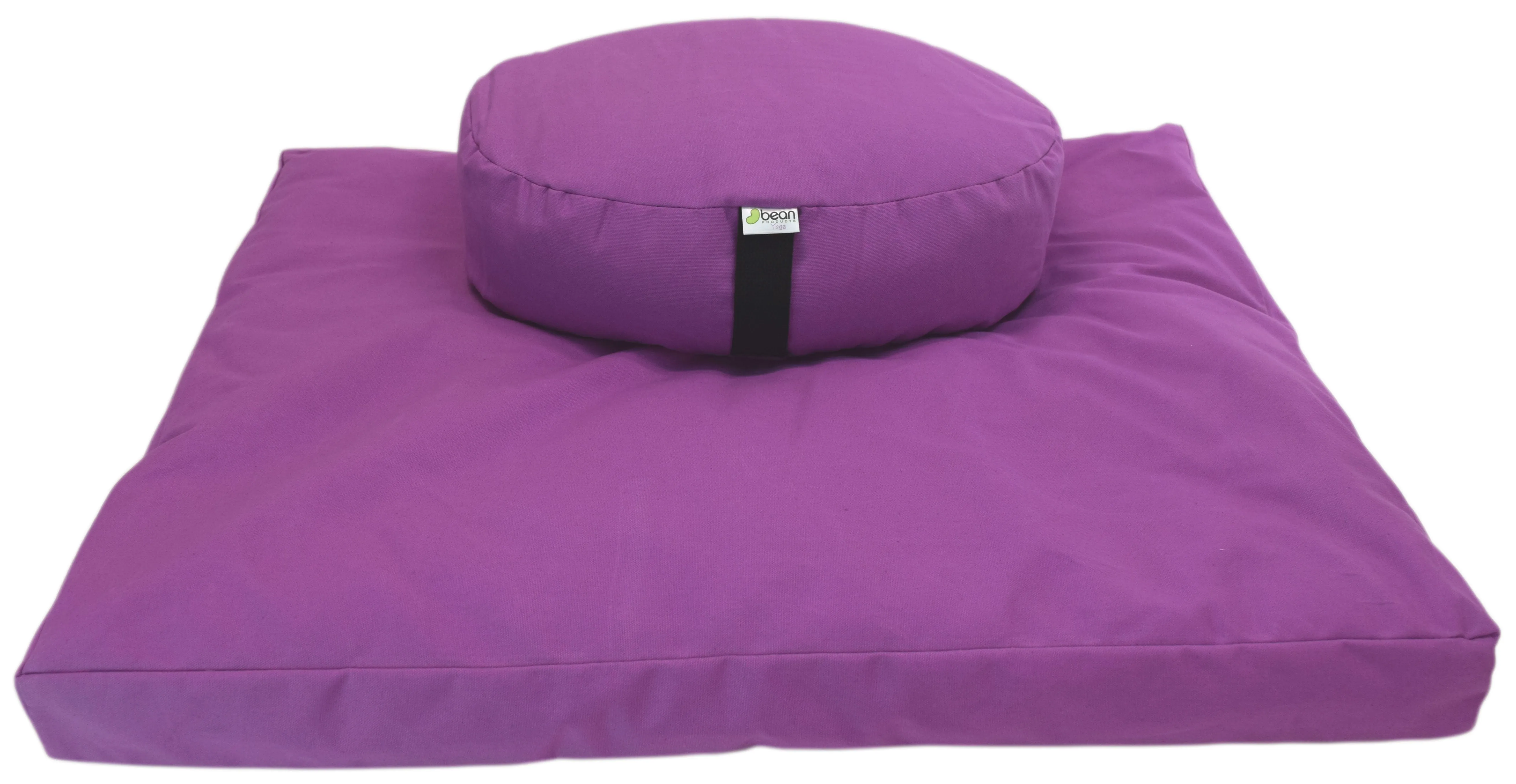 Zafu and Zabuton Meditation Cushion Set - Cotton ..Made in USA