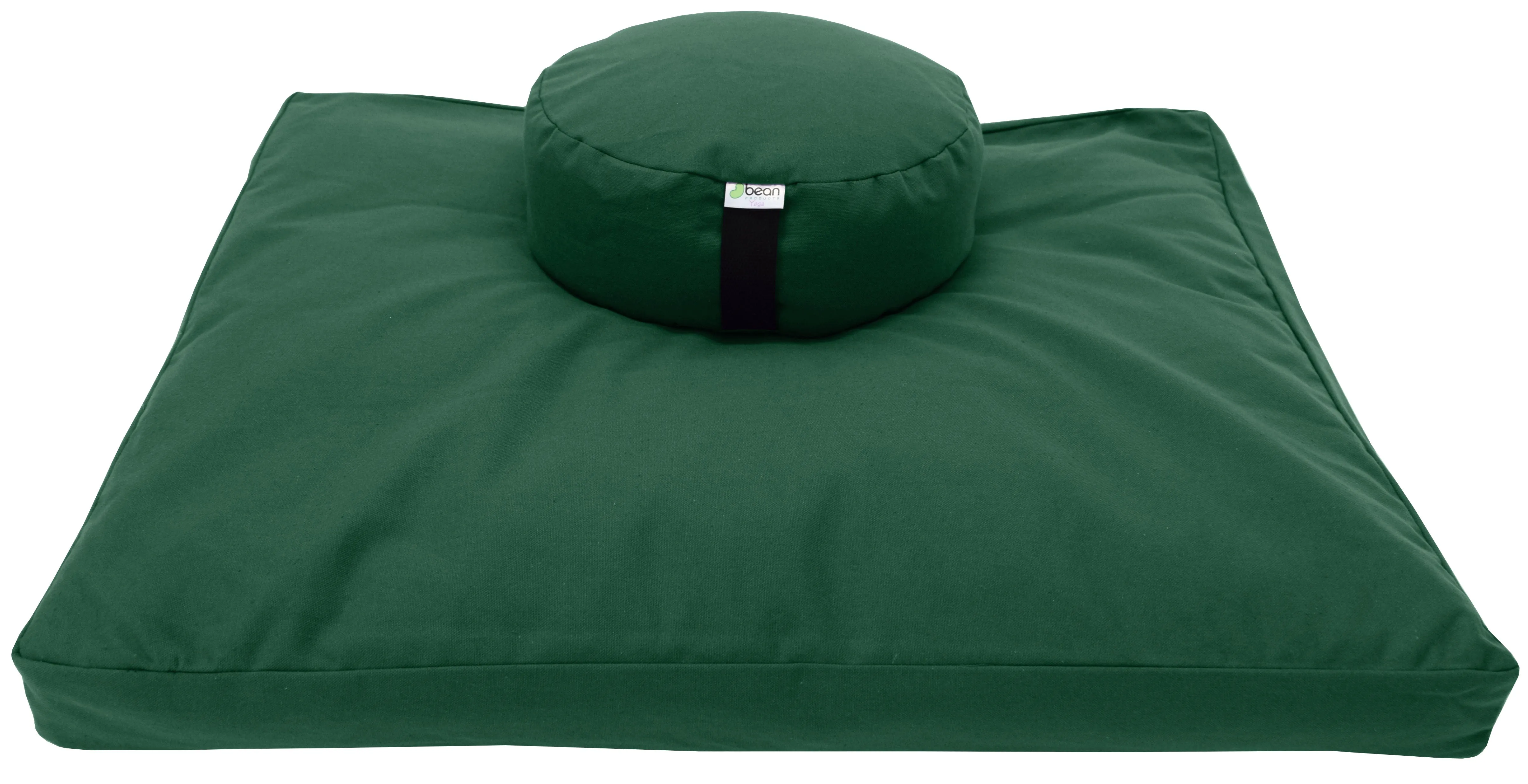 Zafu and Zabuton Meditation Cushion Set - Cotton ..Made in USA