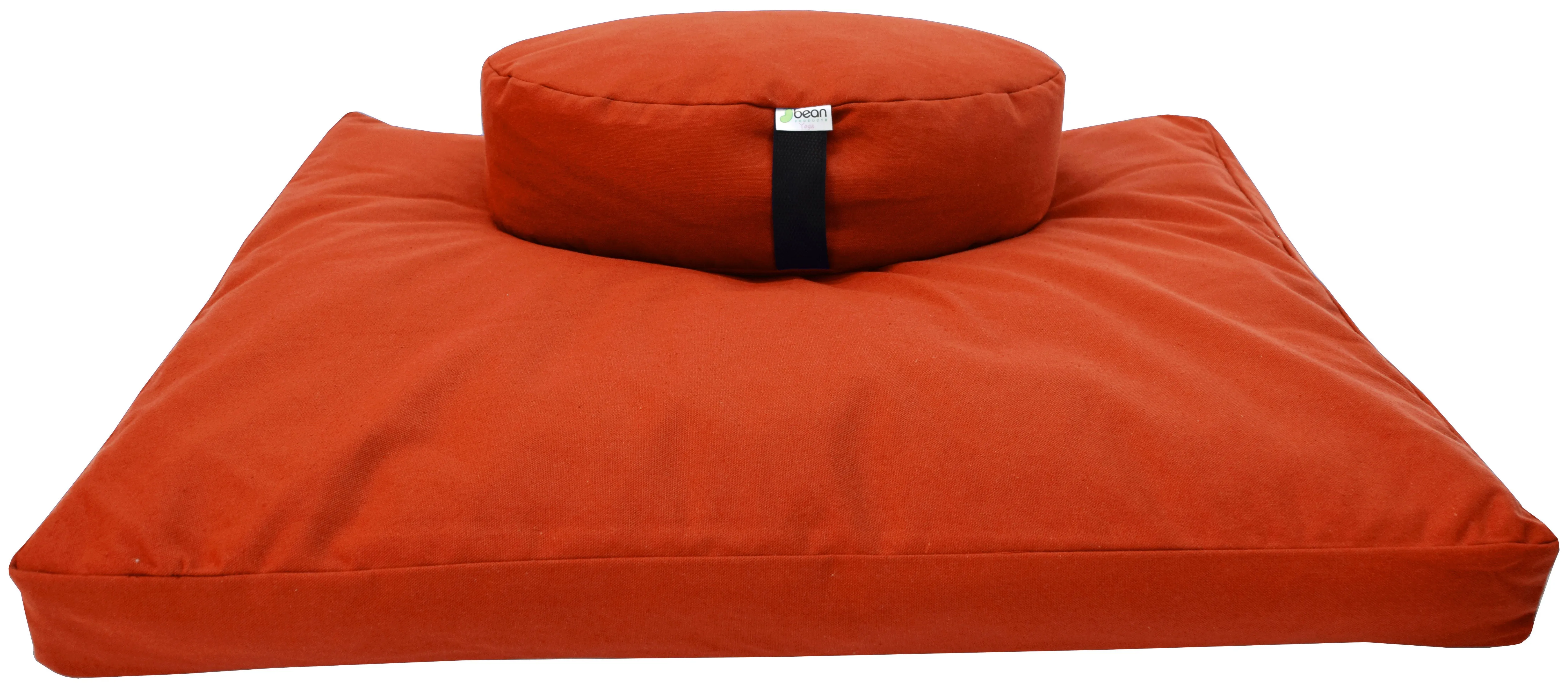 Zafu and Zabuton Meditation Cushion Set - Cotton ..Made in USA