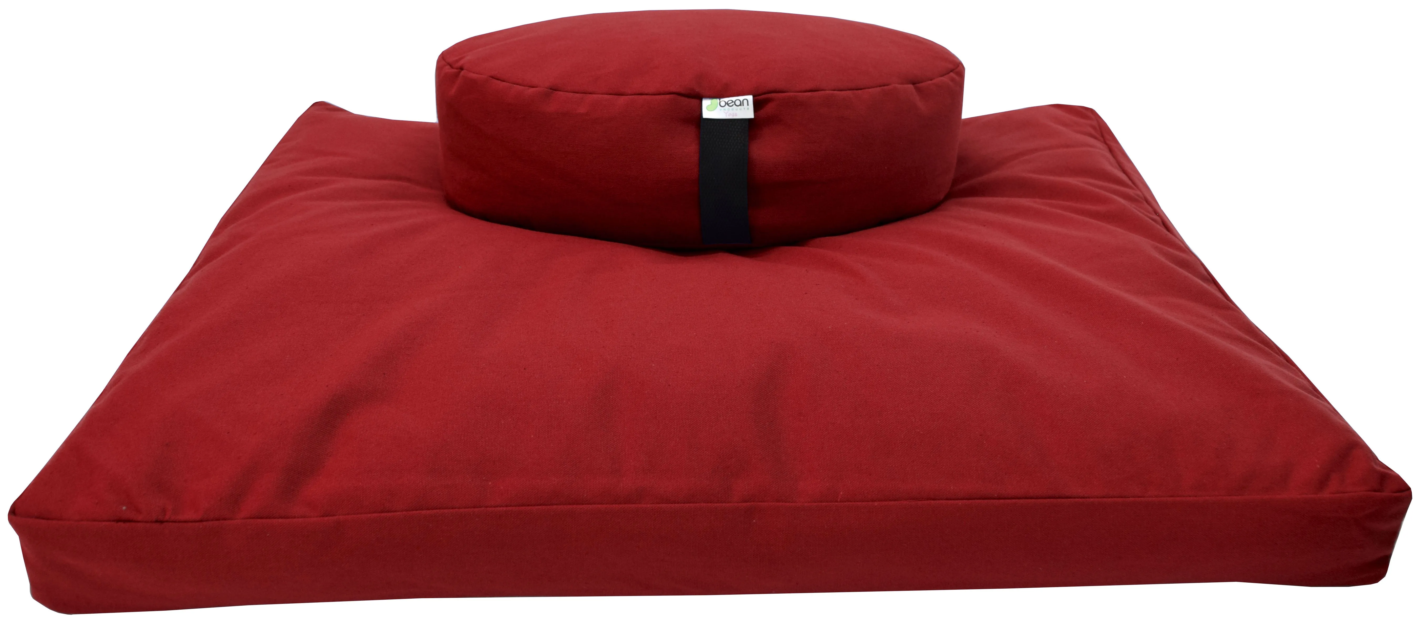 Zafu and Zabuton Meditation Cushion Set - Cotton ..Made in USA