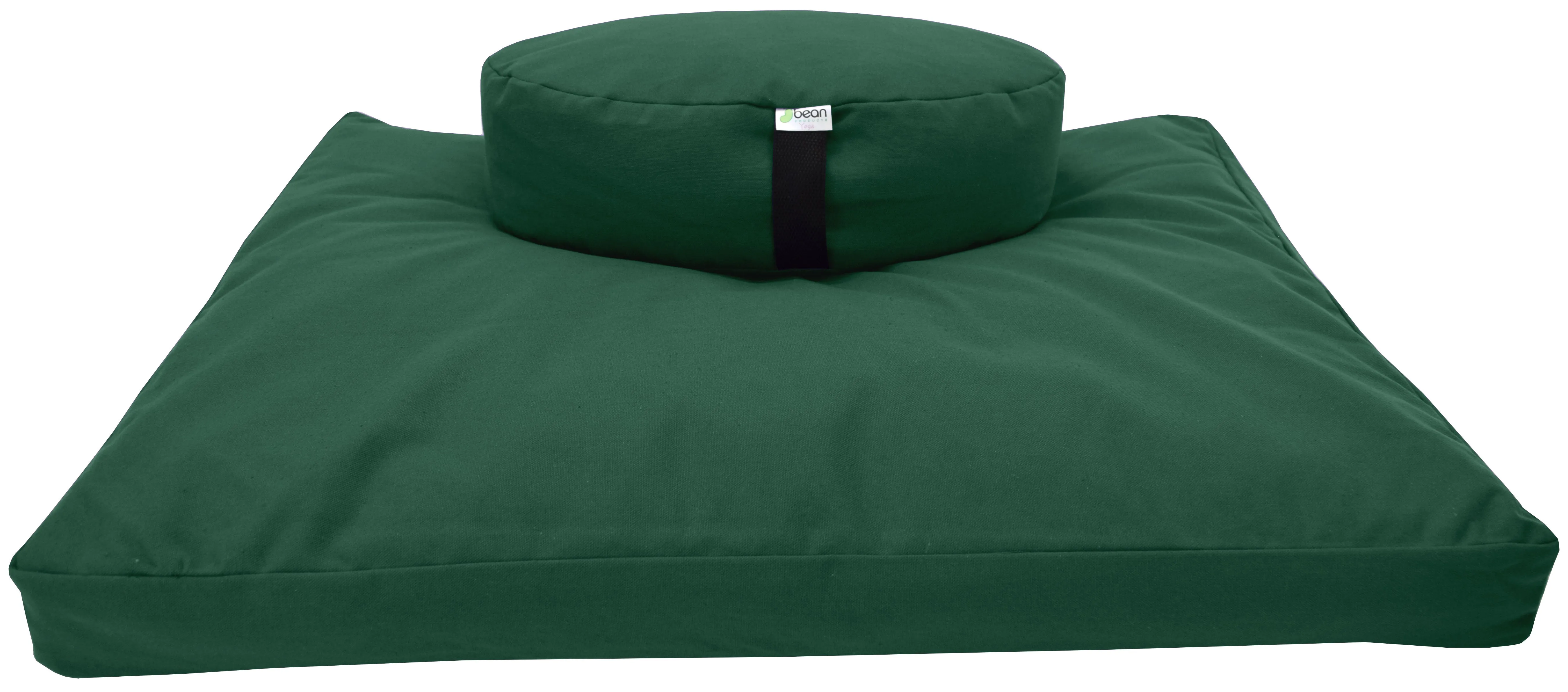 Zafu and Zabuton Meditation Cushion Set - Cotton ..Made in USA