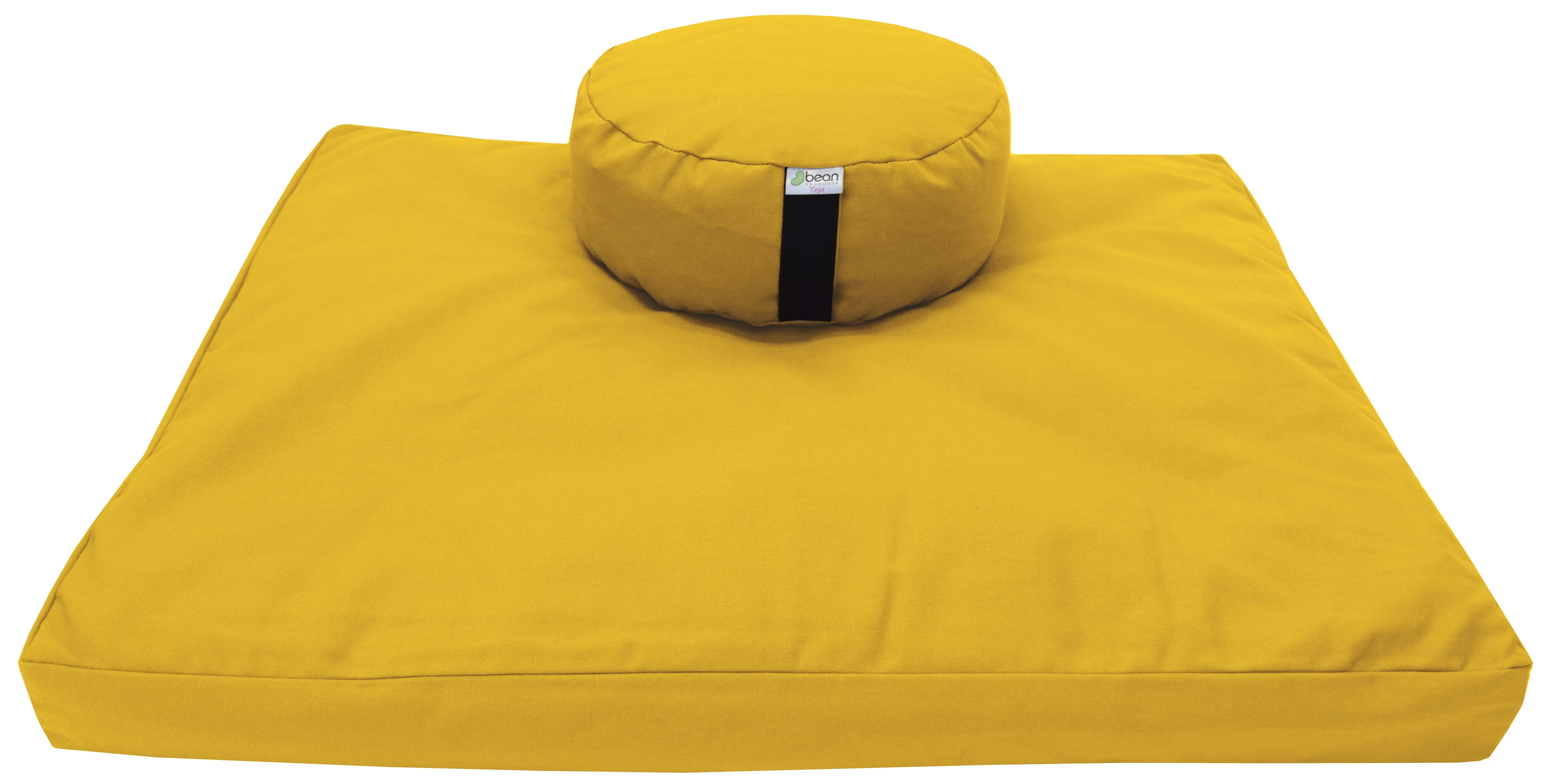 Zafu and Zabuton Meditation Cushion Set - Cotton ..Made in USA