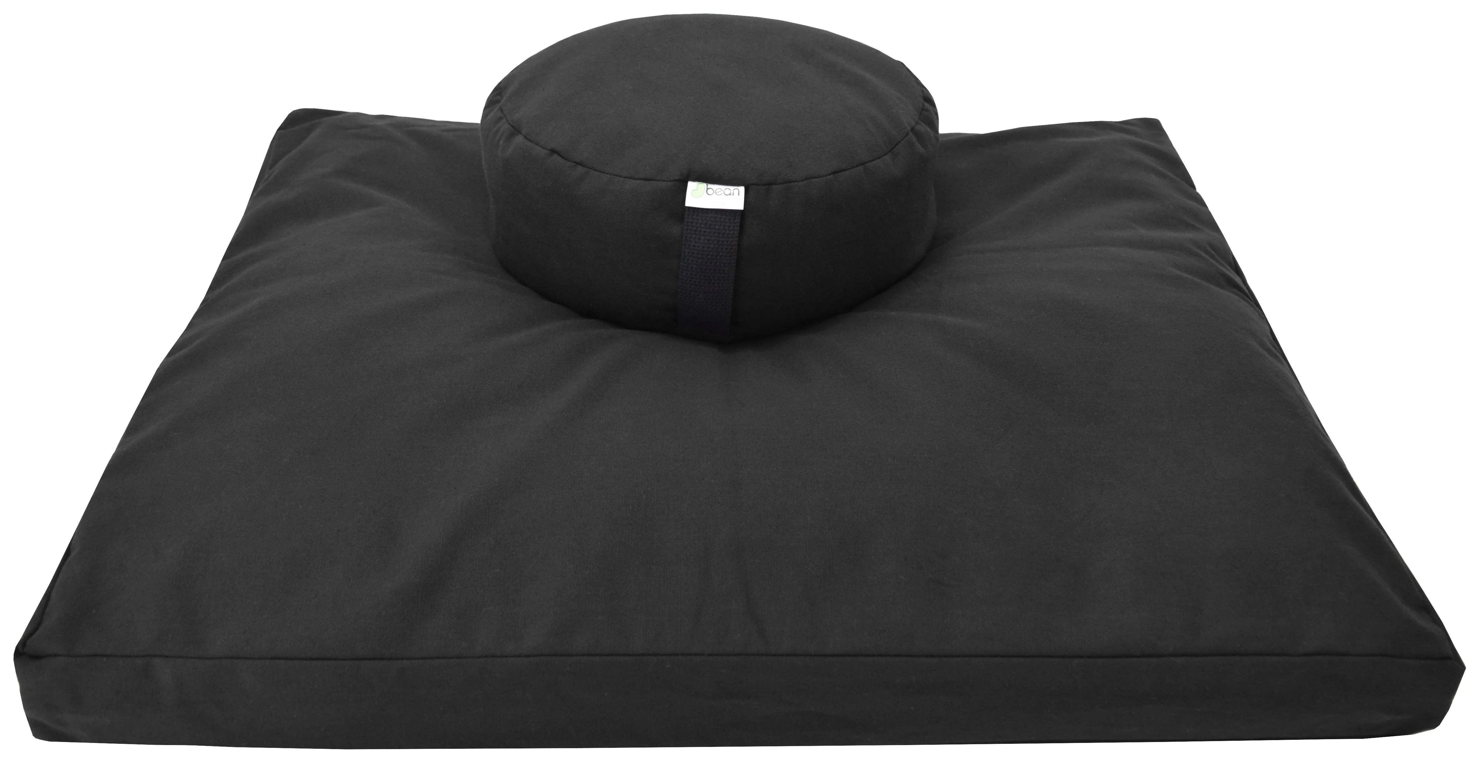 Zafu and Zabuton Meditation Cushion Set - Cotton ..Made in USA