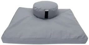 Zafu and Zabuton Meditation Cushion Set - Cotton ..Made in USA Zafu and Zabuton Meditation Cushion Set - Cotton ..Made in USA