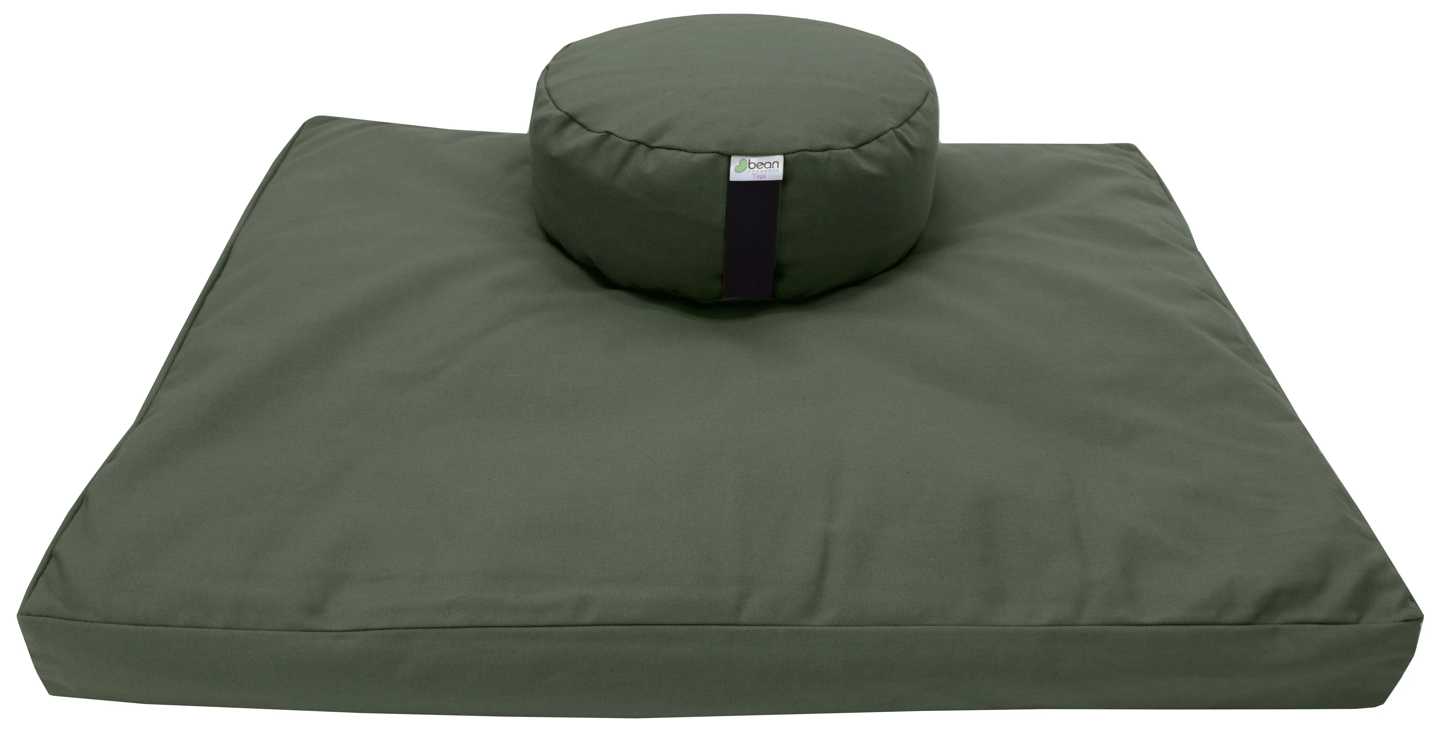 Zafu and Zabuton Meditation Cushion Set - Cotton ..Made in USA