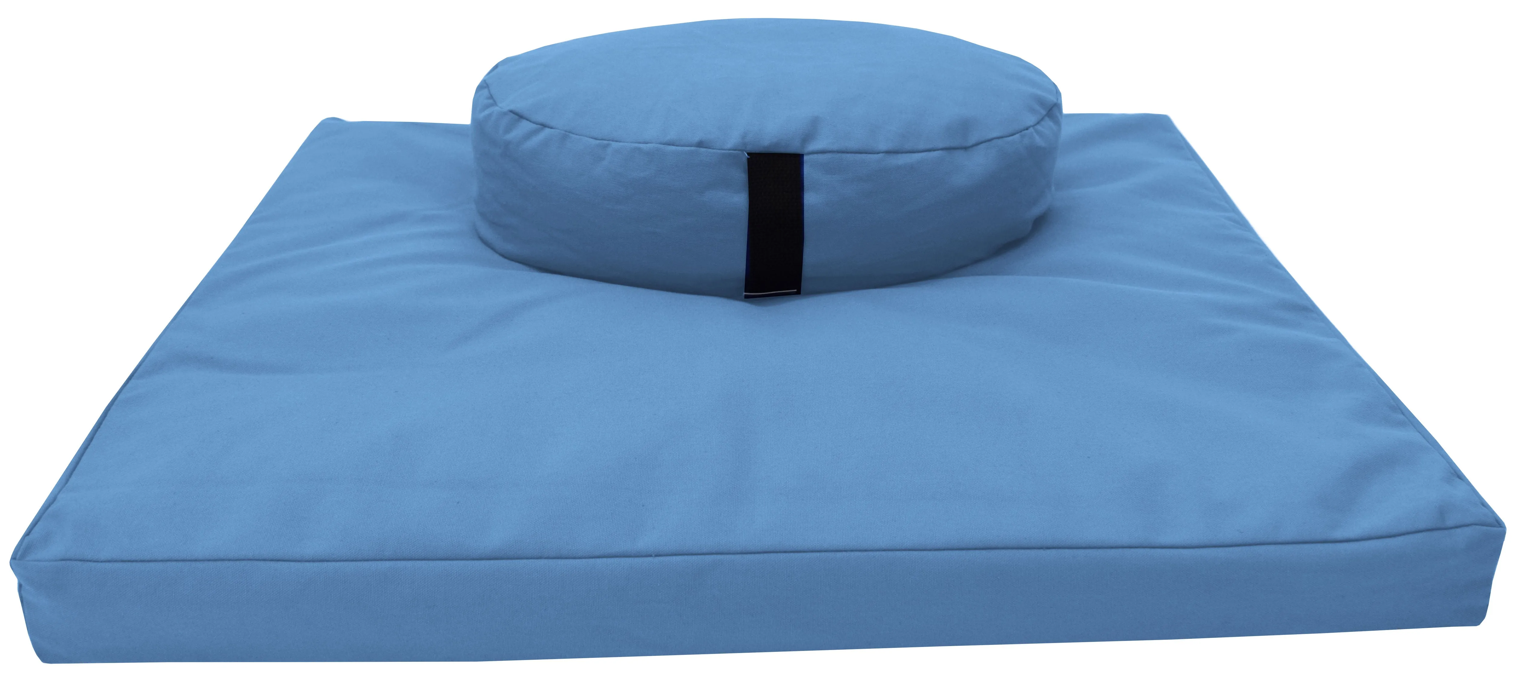 Zafu and Zabuton Meditation Cushion Set - Cotton ..Made in USA