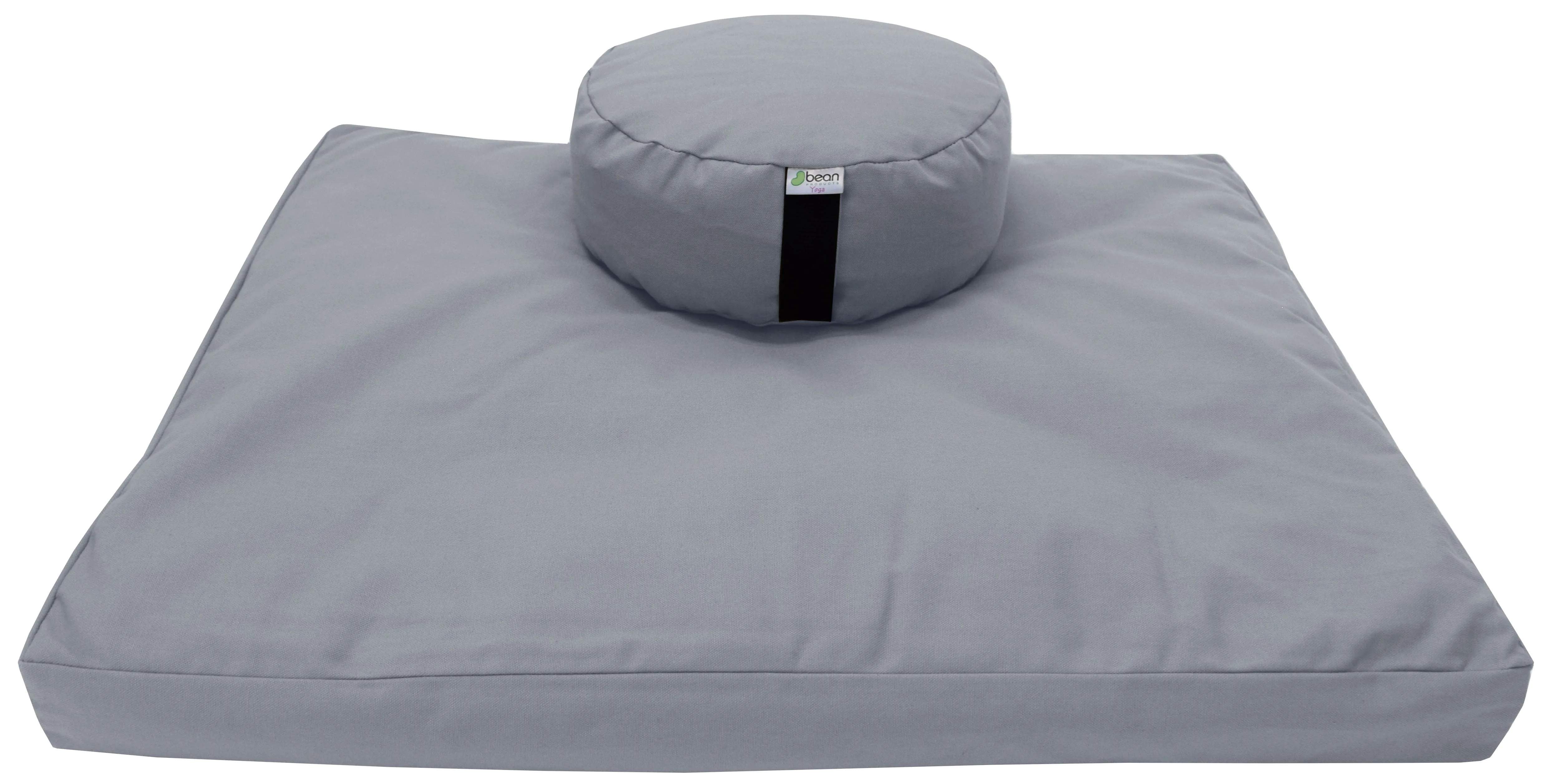 Zafu and Zabuton Meditation Cushion Set - Cotton ..Made in USA