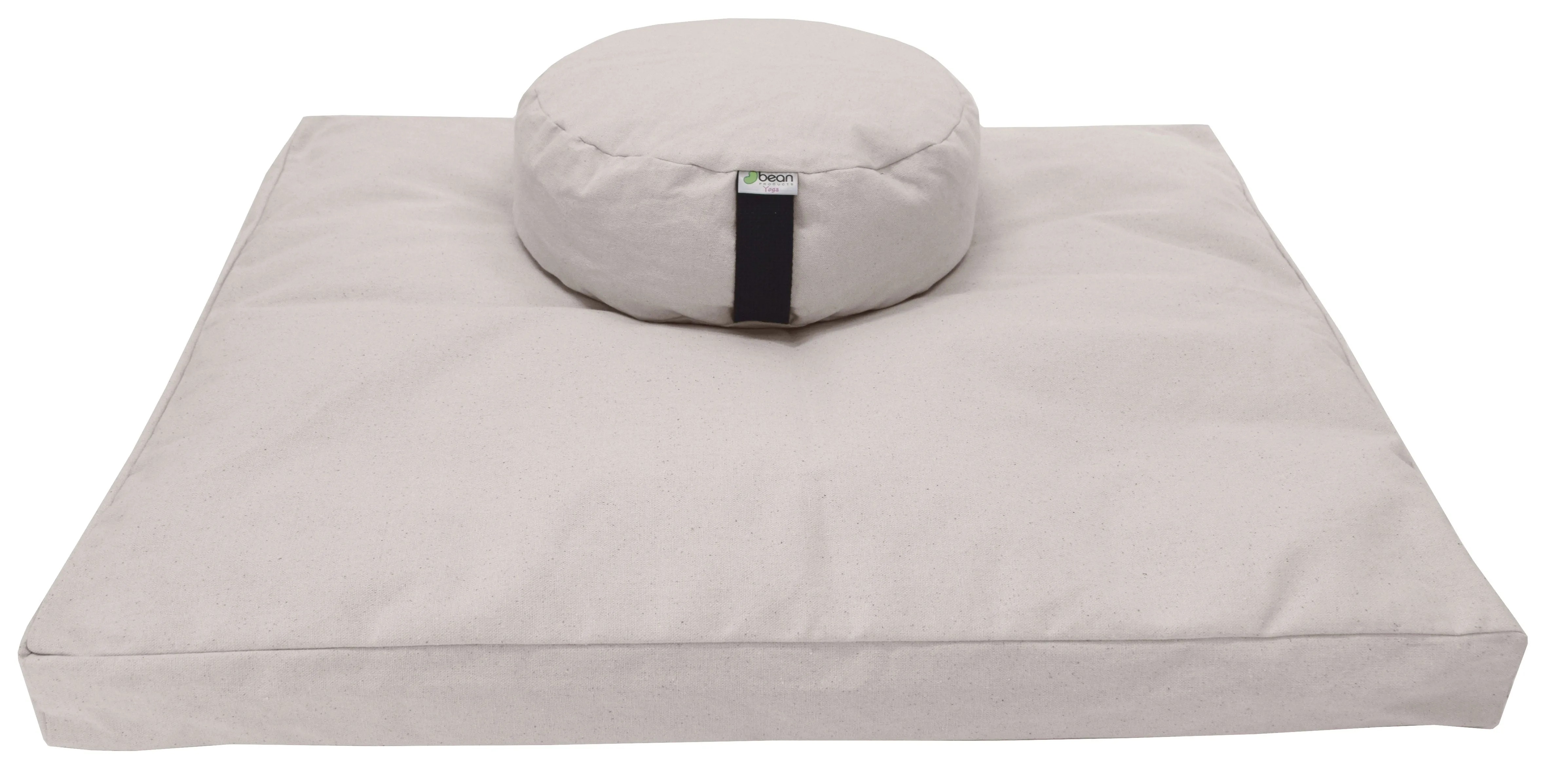 Zafu and Zabuton Meditation Cushion Set - Cotton ..Made in USA